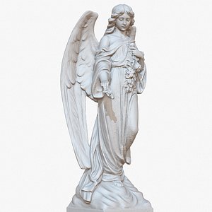 Sculpture Angel 1M Raw Scan