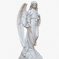 Sculpture Angel 1M Raw Scan