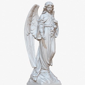 Sculpture Angel 1M Raw Scan