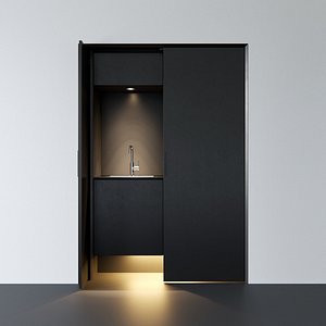 3D Affilato Hide Kitchen  appliances model