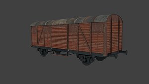 3d wagon train freight