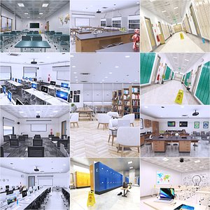 School Interior Collection 11 in 1