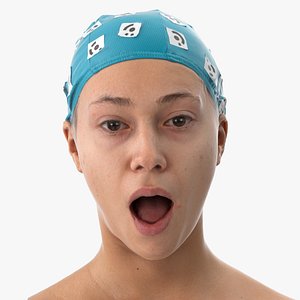 freya human head mouth model