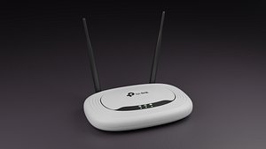 3D Router Low-poly all