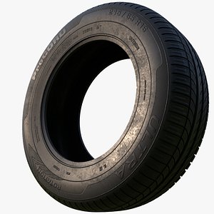 3D Tyre 215 65 R16 PBR model