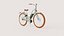 Step-Through City Electric Bicycle with Rear Rack