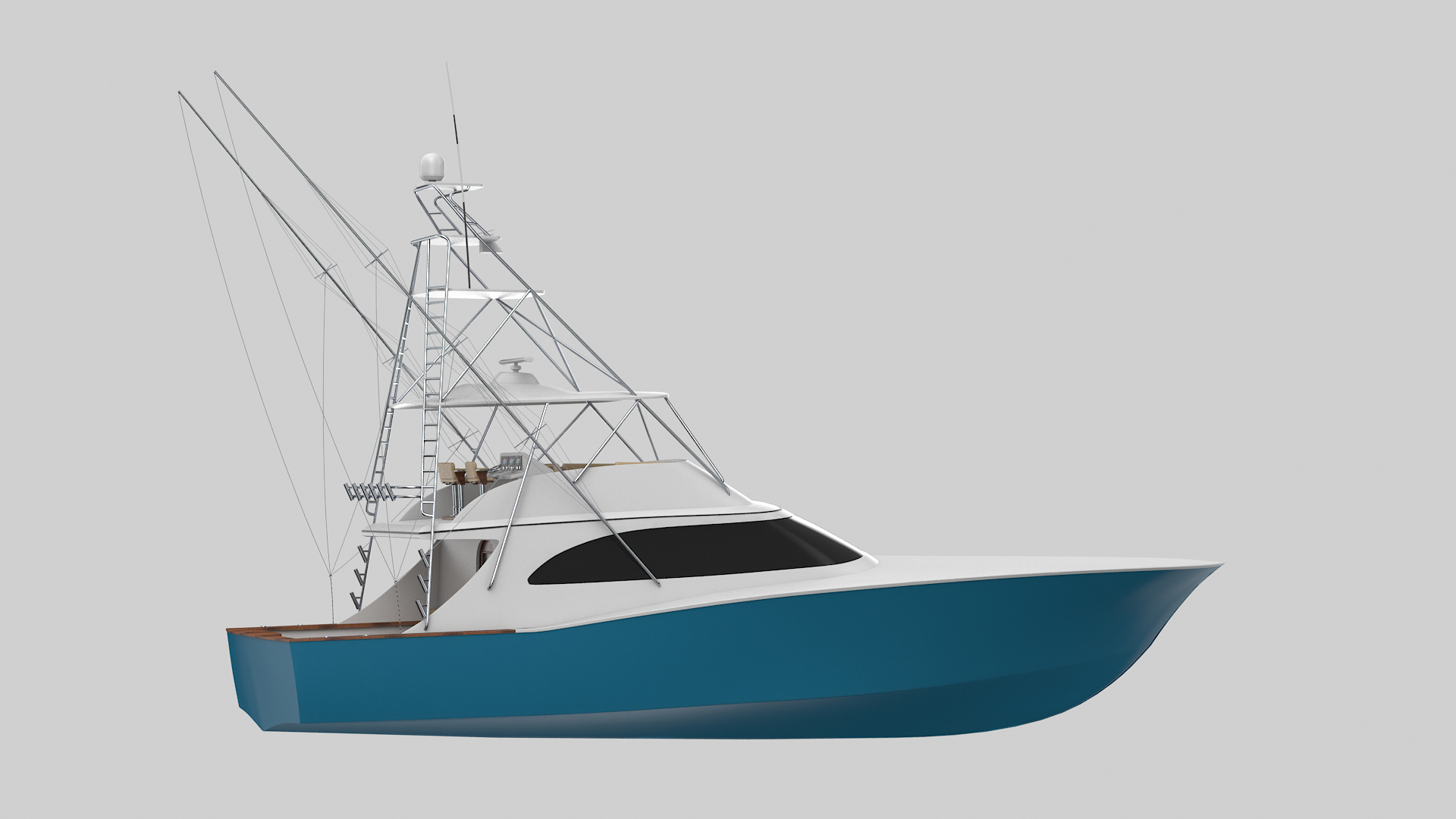 Sport Fishing Model - TurboSquid 1700949