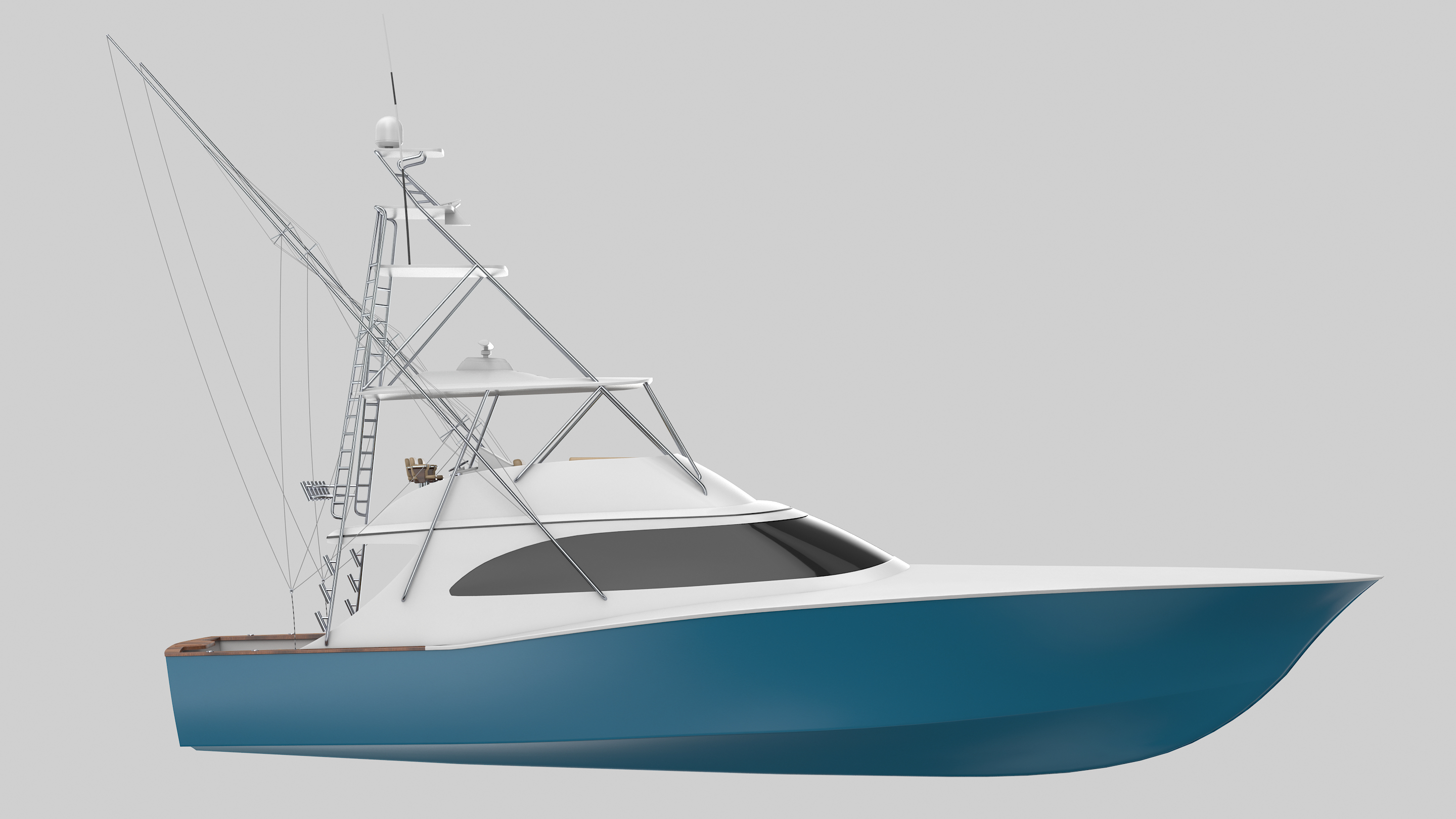 Sport fishing model - TurboSquid 1700949