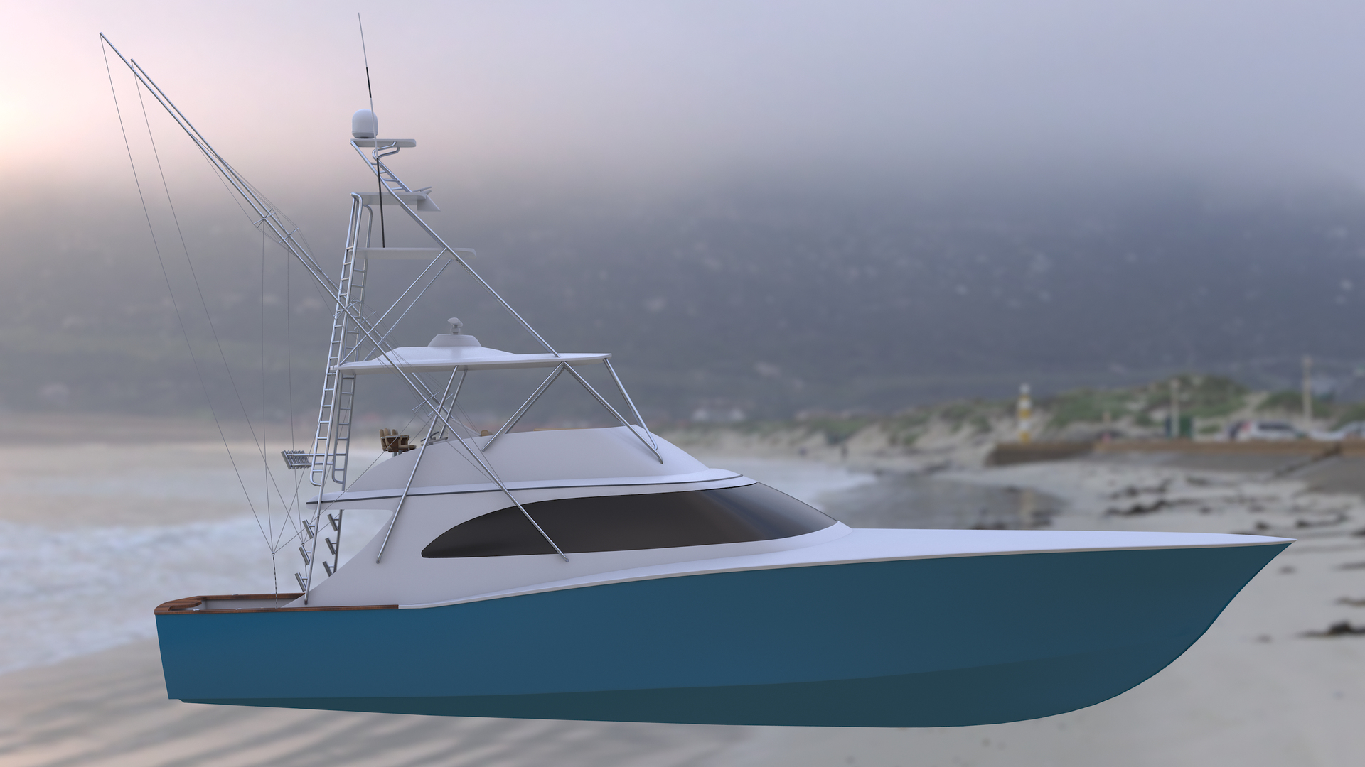 Sport fishing model - TurboSquid 1700949