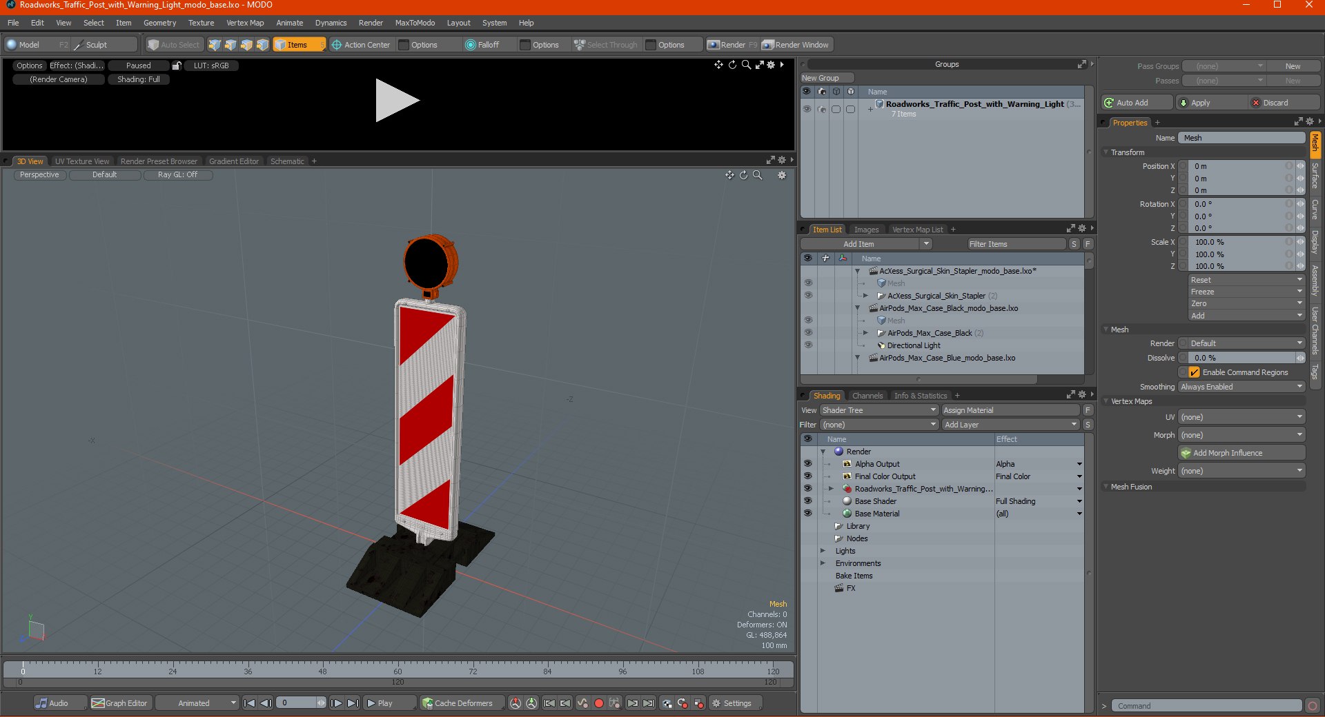 3D model roadworks traffic post warning light https://p.turbosquid.com/ts-thumb/Bz/XyN3Sj/wX/roadworkstrafficpostwithwarninglight3dsmodel022/jpg/1616025276/1920x1080/fit_q87/03039c1df2c644622d2c302124cd4ec6e19d955c/roadworkstrafficpostwithwarninglight3dsmodel022.jpg