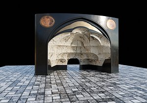 muqarnas round