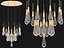Soltaire Round Chandelier-Medium 3D model