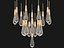 Soltaire Round Chandelier-Medium 3D model
