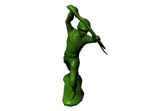 plastic army man - fbx