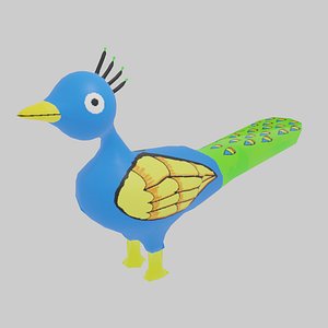 peacock toy