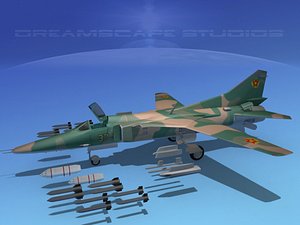 mig-27 flogger 3d model