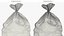 Bag with Frozen Ice Cubes 8LB Clear