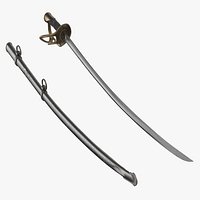 Sabre and Scabbard