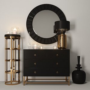 Gold set furnishing