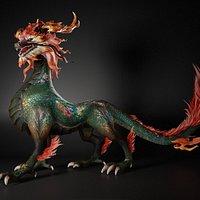 Mystic Flame Qilin-D1