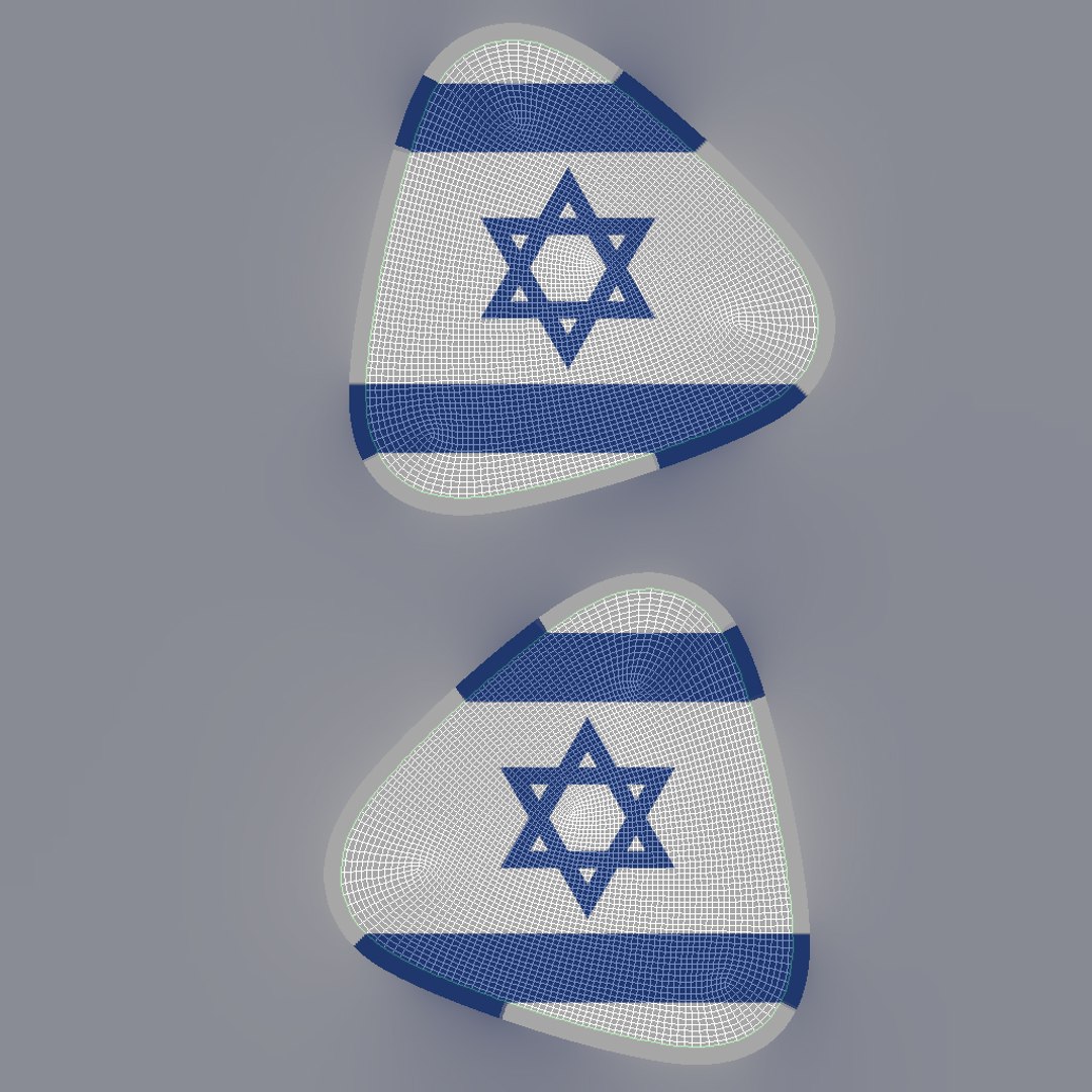 Israel Flag Icon model https://p.turbosquid.com/ts-thumb/C0/16SgfX/n6/uvw_011/jpg/1681856473/1920x1080/fit_q87/6a8dfc627aa9aeff01ce05be8fa0059b8e87face/uvw_011.jpg