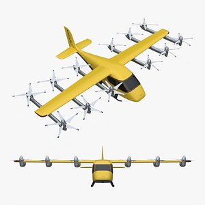 Wisk Generation 6 Aircraft 3D