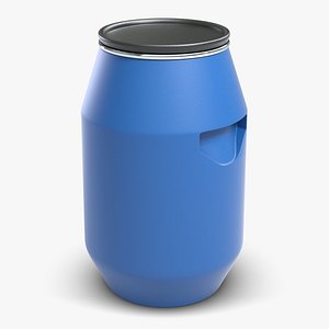 barrel water tank 3d model
