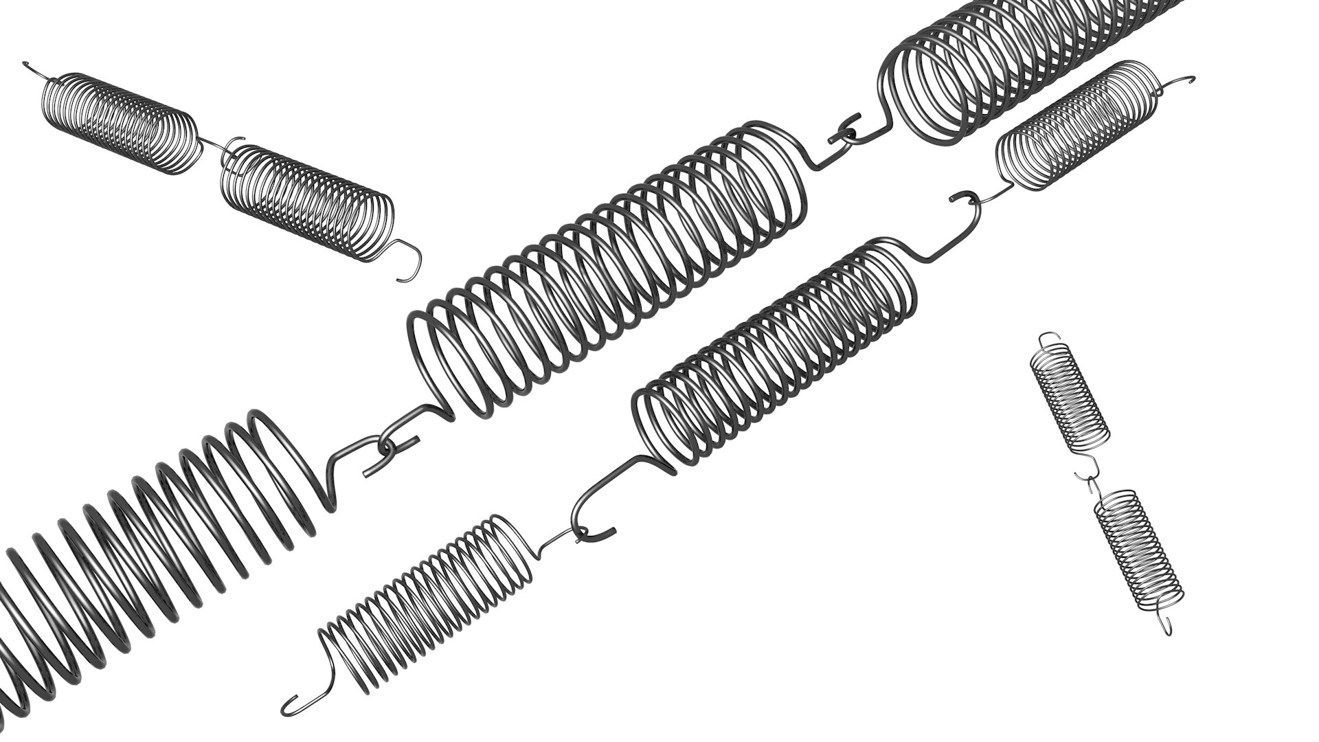 Springs 3D Model - TurboSquid 2321604