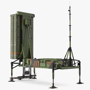 3D SAMP-T Armed Position model