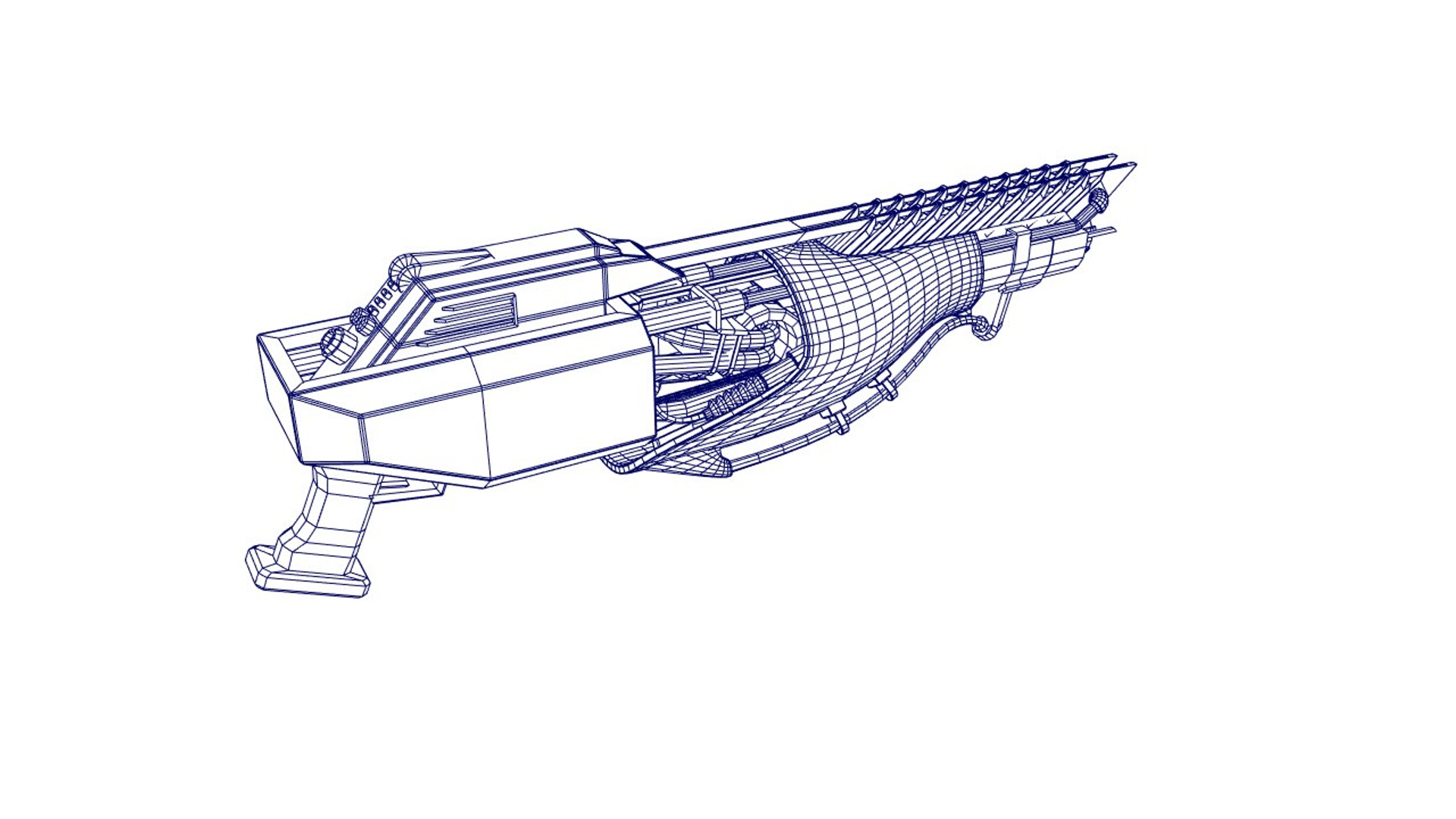 Laser Gun 3d Model