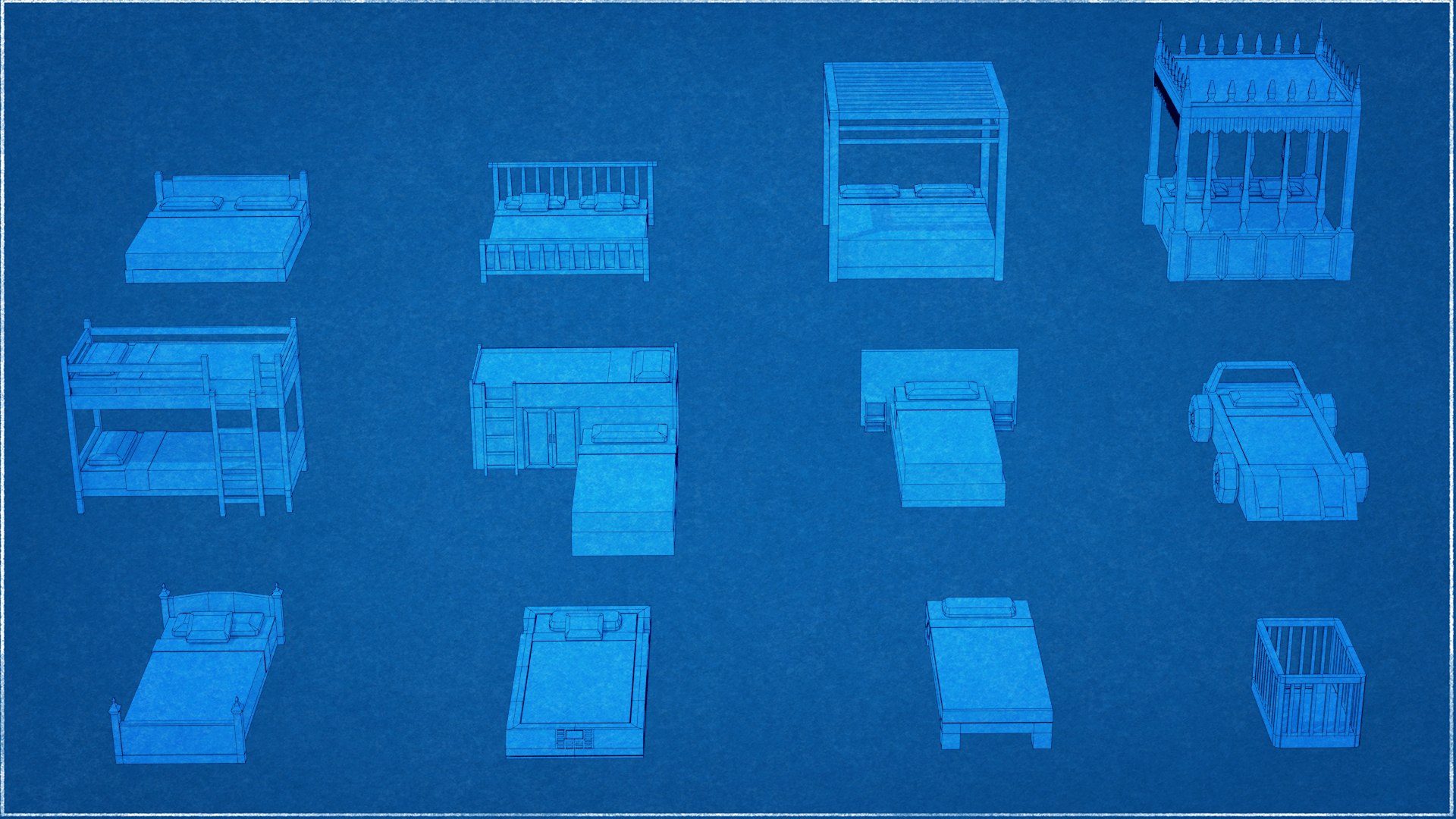 Pack 84 Low-Poly Furniture model https://p.turbosquid.com/ts-thumb/C0/8nAmhE/TJ/bedb/png/1686670224/1920x1080/fit_q87/d71cbfc96dd2c54f21c91e7a5d7bcfbe8169f710/bedb.jpg