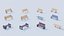 Pack 84 Meubles Low-Poly