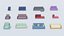Pack 84 Meubles Low-Poly