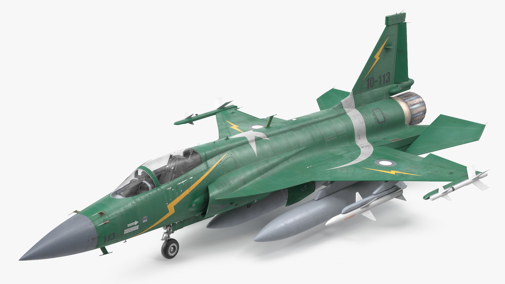 PAC JF-17 Thunder Green Livery with Armament Rigged 3D https://p.turbosquid.com/ts-thumb/C0/9n4Ey1/JK/pacjf17thundergreenliverywitharmamentrigged3dmodel012/jpg/1632437636/1920x1080/fit_q87/989d03f24b993bdb4a53fd660b42391c1173ae03/pacjf17thundergreenliverywitharmamentrigged3dmodel012.jpg