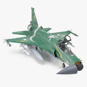 PAC JF-17 Thunder Green Livery with Armament Rigged