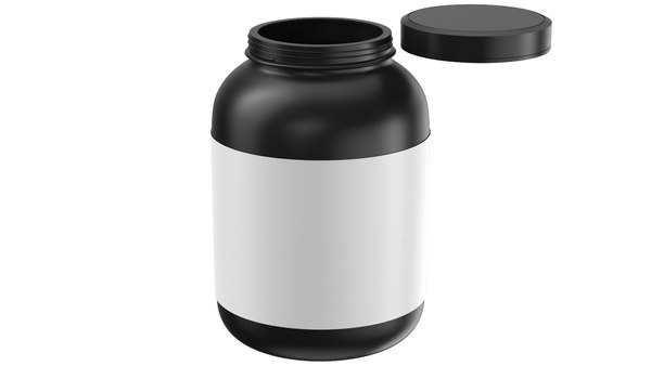 Pre Workout Jar model - TurboSquid 1768860