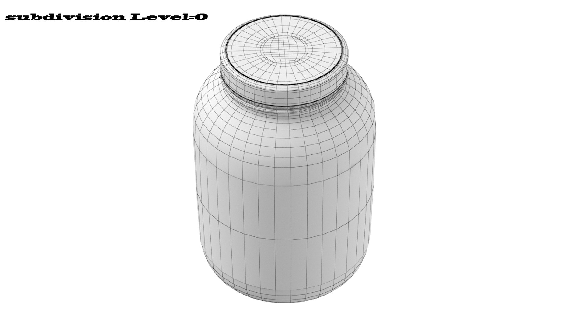 Pre Workout Jar model - TurboSquid 1768860