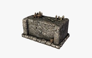 Old stone altar
