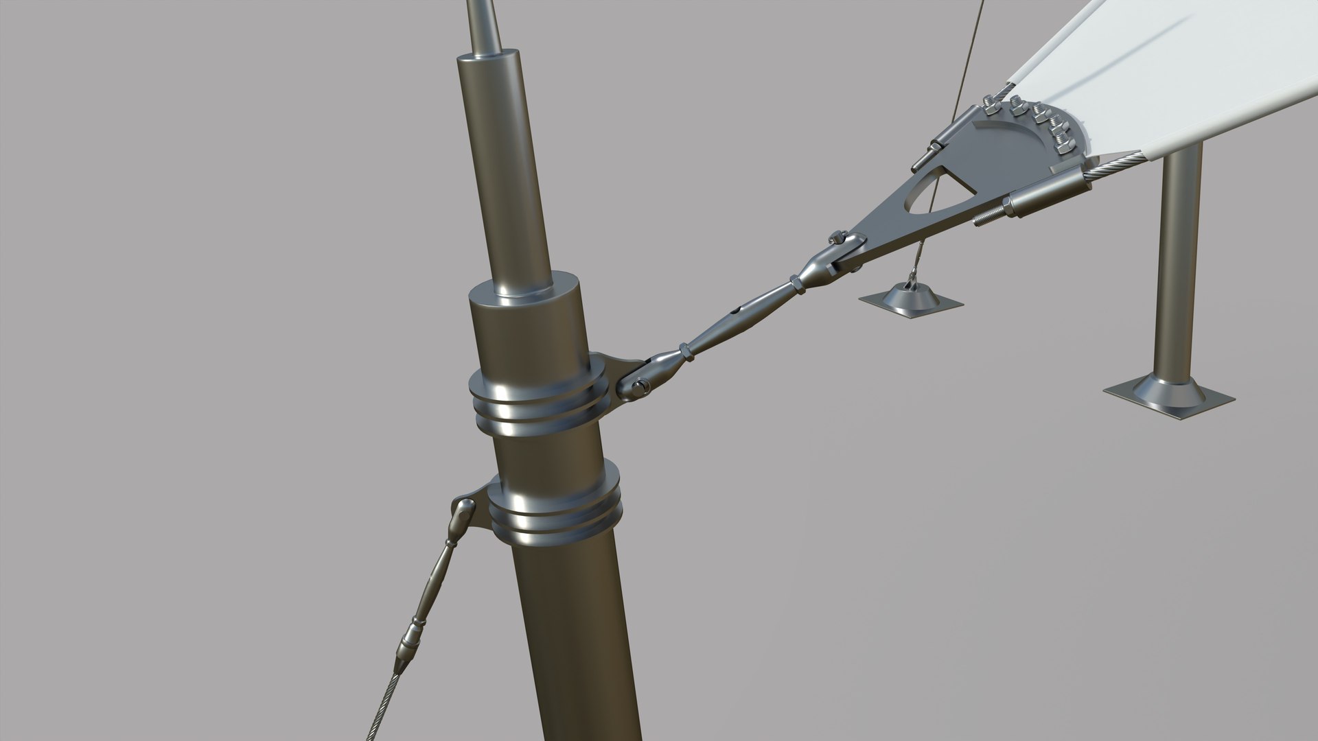3D Photorealistic Tensile Structure Model - TurboSquid 2257905