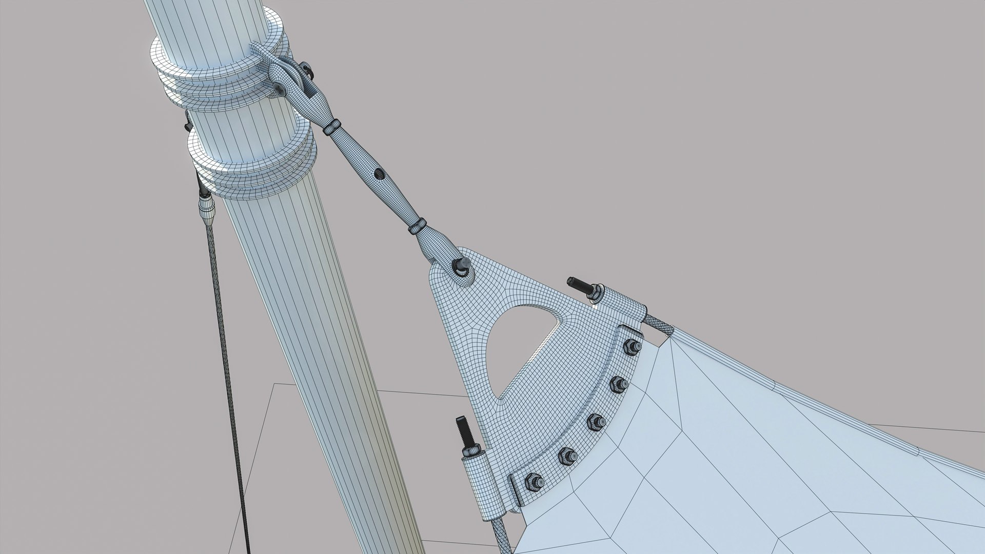 3D Photorealistic Tensile Structure Model - TurboSquid 2257905