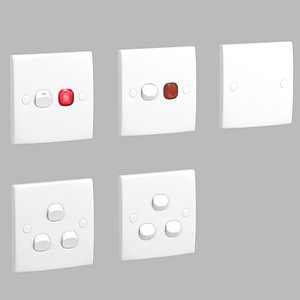 3D schneider s-classic switch model