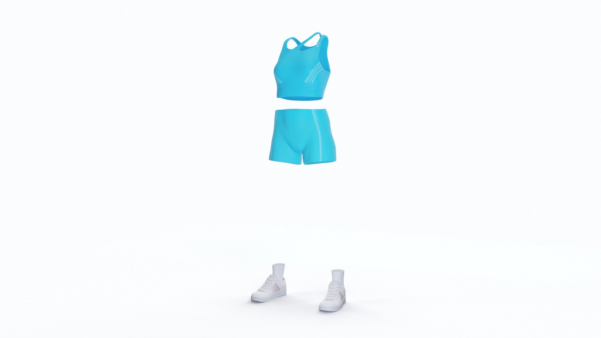 3D Yoga Clothing for Female - TurboSquid 2178370