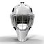Hockey Goalie Mask Generic White