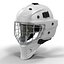 Hockey Goalie Mask Generic White