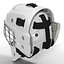 Hockey Goalie Mask Generic White