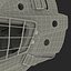 Hockey Goalie Mask Generic White