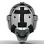 Hockey Goalie Mask Generic White