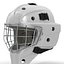 Hockey Goalie Mask Generic White