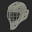 Hockey Goalie Mask Generic White