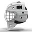 Hockey Goalie Mask Generic White